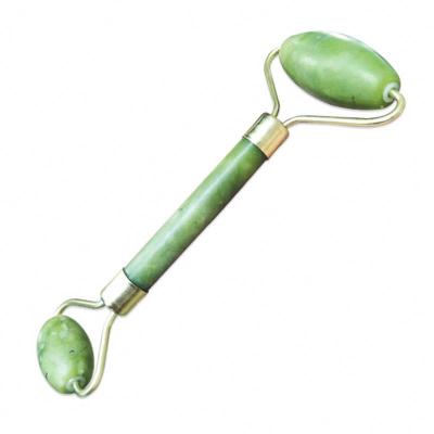 China 2021 Natural Green Jade Beauty Face Roller Healthy Facial Head Body Neck Foot For Face Massager Tool for sale