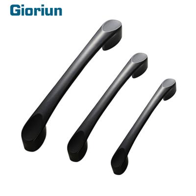 China Modern Cabinet Handles Aluminum Alloy Cupboard Handles Kitchen Cabinet Hardware for sale