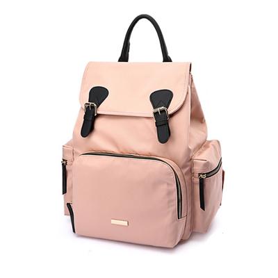 China Multifunctional Waterproof Diaper Bag Fashion Mommy Diaper Bag Backpack Warm Diaper Bag Travel Backpack for sale