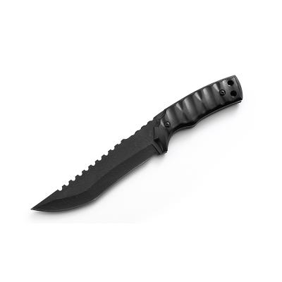 China High Quality Non-variable 3CR13 Stainless Steel Blade Knife Hunting Survival Fixed Knife With Nylon Sheath for sale