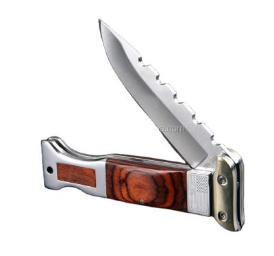 China Hot single edge amazon gift knife nickel plated stainless steel bolster pakka handle silver wood pocket knife for sale