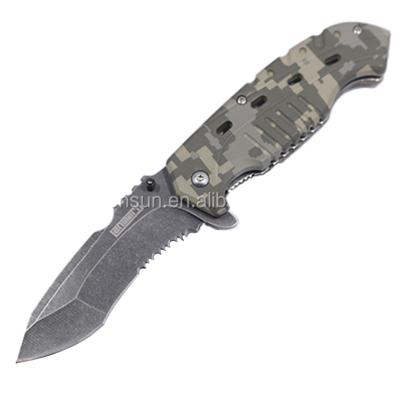 China 20.5cm 420 Stainless Steel Non-variable Times Knife With Plastic Camouflage Colored Handle for sale