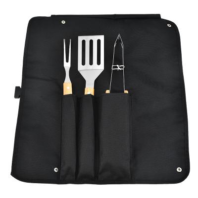 China Easily Cleaned Outdoor BBQ Nylon Apron Set / BBQ Tools With Apron for sale