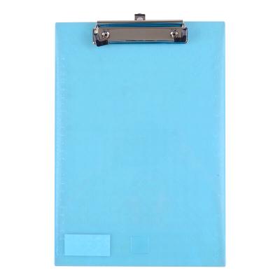 China plastic manufacturing fillers PU cover menu/a4 clipboard paperclips clipboard medical stationery set for sale