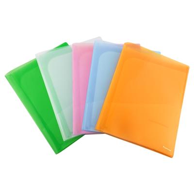 China PP Plastic Office Stationery Bulk Pocket Folder A4 Portfolios Federal Express Beautiful Folders for sale