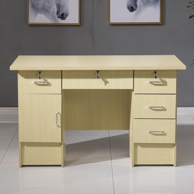 China Factory sale customized cheap computer desk furniture table office desk with drawers for sale