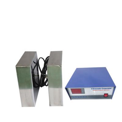 China High Efficiency Cleaning Submersible Industrial Ultrasonic Cleaner Transducer Immersive Ultrasonic Package 600W Used For Metal Screw Parts Cleaning for sale