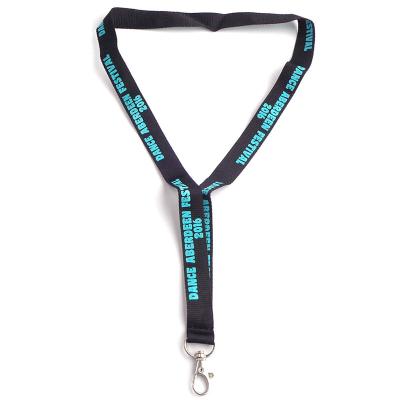 China Polyester Free Logo Design Lanyard Manufacture Custom Neck Nylon Polyester Lanyards With Logo Custom for sale