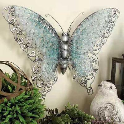 China PVC Station Border Outdoor Independent Butterfly Painted Window Decoration Butterfly Hang New for sale