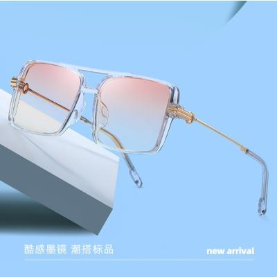 China New Korean Polarized Women's Sunglasses Newest Fashional Sunglasses High Quality Women's Frame Lenses Big Blush Sunglasses 2022 Polarized 2 PCs for sale