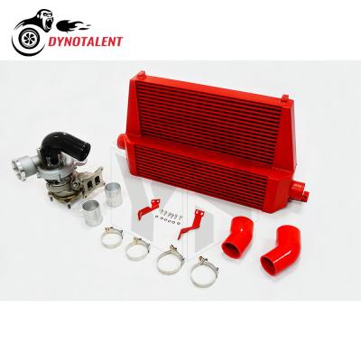 China High Quality DYNO RACING Intercooler+ Turbocharge+Chargepipe Performance For A4/A5 B9 2.0TFSI Turbokits Red Color NON-DETERMINED for sale