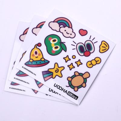 China Wholesale Custom Scratch-Off Logo Die Cut Stickers Printing Logo High Quality Stickers Label Paper Cartoon Decorative Sticker for sale