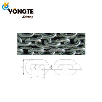 China Industrial High Tensile G80 14mm Galvanized Chain for sale