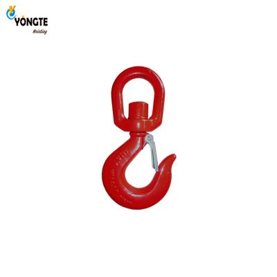 China Heavy Industry Drop Forging Steel G80 Crane 5 Ton Swivel Lifting Hook for sale