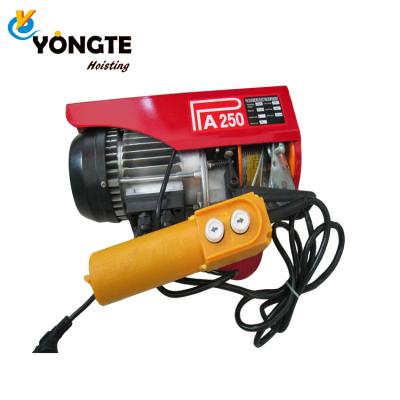 China hotels china supplier electric manual chain hoist 500kg electric wire hoist for sale