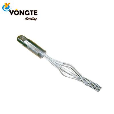 China Stainless Steel 16-35 Mesh Wire Rope Cable Grip Heavy Duty for Cable and Tube for sale