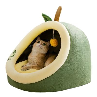 China Wholesale Cute And Warm Professional Custom Made Pet Bed PZ Short Plush Cute Pet Beds for sale