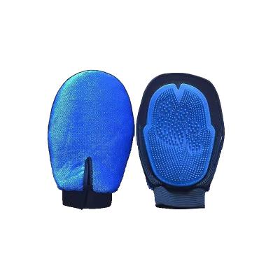 China Stocked Customized Color Pet Gloves Brush Pet Luxury Silicone Bath Gloves Brush For Cat for sale