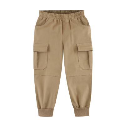 China Color Fade Proof 2022 New Custom Spring Kids Clothing Boys Sports Khaki Jeans Girls Fashion Pants Boys Sweatpants Children School Casual Pants for sale