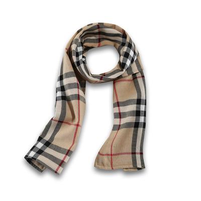 China Long Hot Selling 2021 New Style Children Wear Boys Winter Plaid Scarf Kids Clothing Girls 100% Cotton Headscarf Baby Muffler for sale