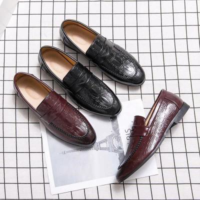 China New Deodorization Styles Spring And Summer Light Weight Stylish Shoes Men's Luxury Flat Loafer for sale