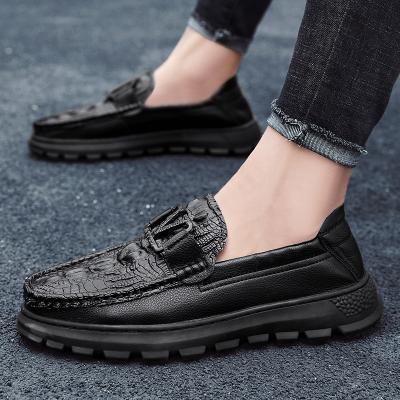 China Hot sales deodorization fashion black men's business shoes luxury men's elegant shoes for sale