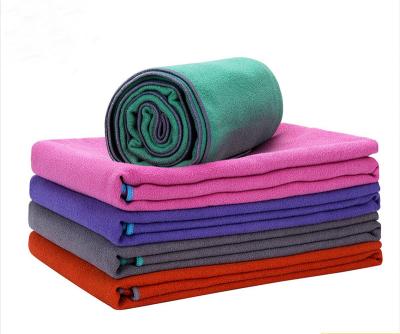 China Fitness.etc Fiber Yoga Towel Dance Mat High Temperature Fitness Foldable Superfine Suede Yoga Mat X-CHENG for sale