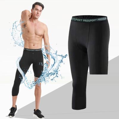 China X-CHENGSports Seven Points Breathable Gaiters Mens Moisture Shaping Competition Bottoming Running Shorts for sale