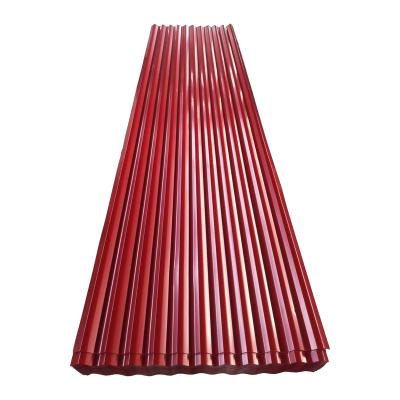 China Roof Sheet 4X8 Gi Corrugated Zinc Roof Sheet Price PPGI Color Zinc Roof Tiles Galvanized Steel Roofing Sheet for sale