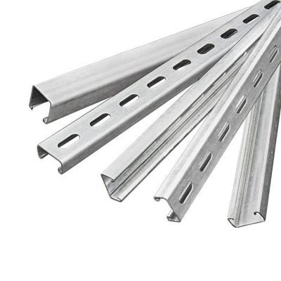 China Hanging Galvanized Steel C Beam Channel Galvanized C Channel Steel Bar For Construction for sale