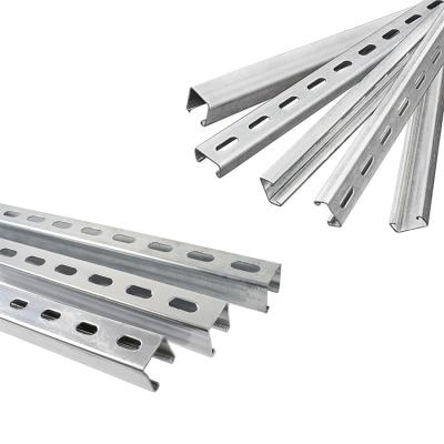 China Lightweight Channel Structural Steel C Form Purlin Support Aluzinc Steel Channel for sale