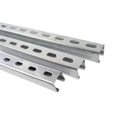 China Steel structure u channel c channel profile steel galvanized mild steel c channel for sale