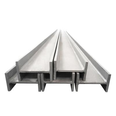 China Building construction structural i beam ss400 astm a36 h section iron hot rolled carbon smooth black galvanized steel h beam for sale