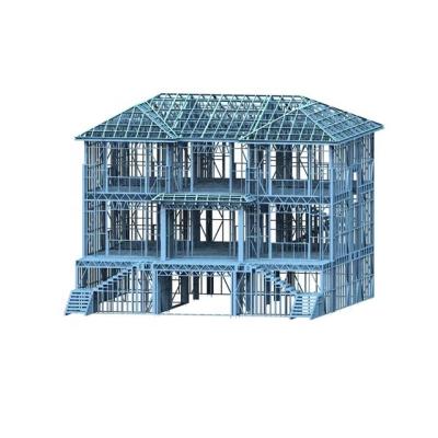 China Steel Structure Platform Metal Buildings Prefab Heavy Portable Warehouse Steel Structure Building Bailey Bridge Design For Sale for sale