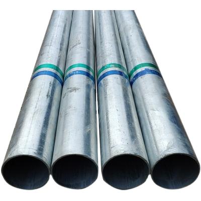 China Drill Pipe Greenhouses Structure Galvanized Tube 6 Meters 1.5 Inch Galvanized Steel Pipe for sale