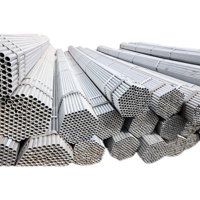 China Drill Pipe ERW Steel Pipe ASTM A53 SCH40 Hot Dip Galvanized Round Steel Pipe For Construction for sale