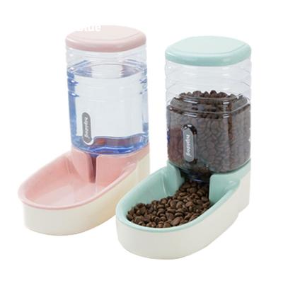 China Automatic Large Capacity Non Slip Colorful Automatic Dog Water Bowl Pet Feeder for sale