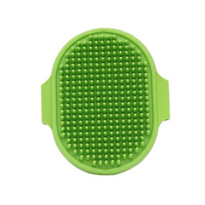 China Stocked Pet Bath Massage Cat Dog Hair Grooming Slicker Brush Massage Comb Pet Brush Stabilized Feeds for sale