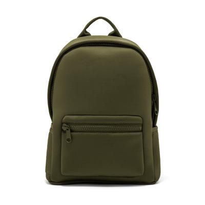 China Normcore/Minimalist Customized Logo New Style Unique Neoprene Blank Day Backpack Basic School Bags For Kids for sale