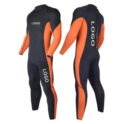 China Hot Selling Antibacterial Neoprene Back Zipper Wetsuit Wetsuit Surfing Customized Color For Men's Wetsuits for sale