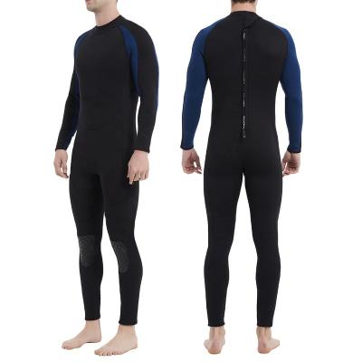 China Customized Eco-Friendly 3mm Neoprene Wetsuit Spearfishing Diving Surfing Suit For Men Adult Silk Sublimation OEM Custom Logo for sale