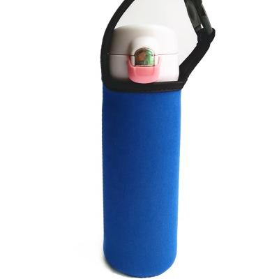 China 16oz Neoprene Insulated Water Bottle Cooler Holder Waterproof High Quality Customized Sleeve Bag for sale