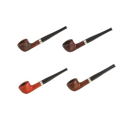 China New Arrival Long Durable Handcrafted Briar Pipe Hot Sale Handcrafted Factory Direct Hand Opens OEM Luxury Cheap Fancy Briar Wooden Pipes for sale