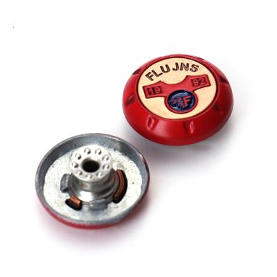 China Sustainable Custom Metal Jeans Button For Indian Market for sale