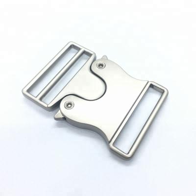 China Eco - Friendly Wholesale 65mm Top Grade Metal Spring Action Belt Side Release Buckle for sale