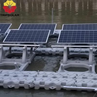 China Industrial Off Grid 1mw Large Capacity Solar Floating System for sale