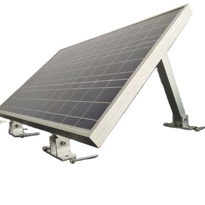 China Commercial Adjustable Single Panel Solar Power Rack for sale