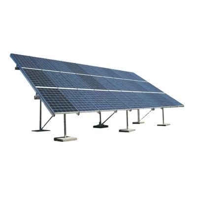 China Commercial PV Solar Panel Pile Ground Mounting System Bracket for sale