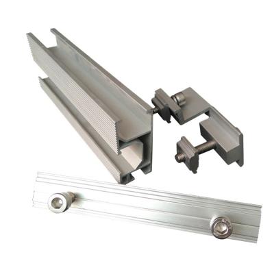 China Commercial Solar Powered Aluminum PV Panel Mounting Rail for sale