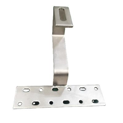 China Commercial Stainless Steel PV Solar Panel Mounting System Roof Hook for sale